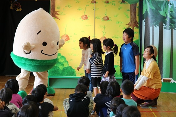 森づくりのキャラクターショー 森づくりのキャラクターショー