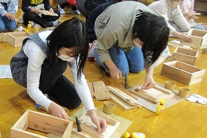 木工クラフト体験